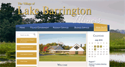 Desktop Screenshot of lakebarrington.org